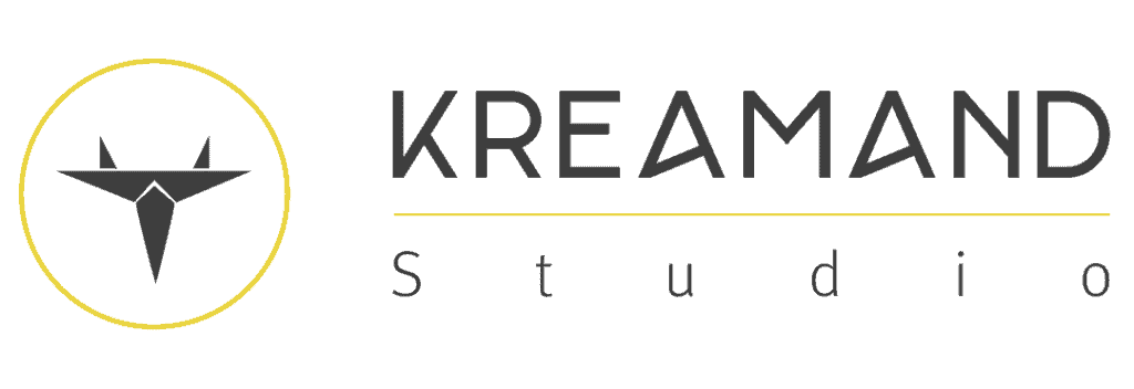 logo studio kreamand vector orfeo'lab